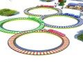 Jogo Corrida de Trem Lowpoly online