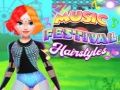 Jogo Penteados para Festival de Música online