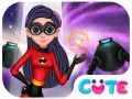 Jogo Sessão de Moda da Super-heroína Violeta online