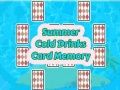 Jogo Memória de Cartas de Bebidas Frias de Verão online