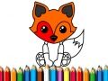 Jogo Livro de Colorir Raposa online