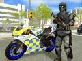 Jogo Simulador de Motocicleta da Polícia na Cidade online