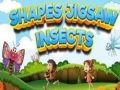 Jogo Quebra-Cabeça de Formas Insetos online
