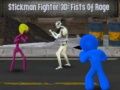 Jogo Lutador Stickman 3D: Punhos de Raiva online