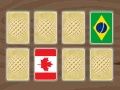 Jogo Memória das Bandeiras do Mundo online