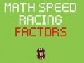Jogo Corrida de Velocidade Matemática de Fatores online