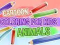 Jogo Colorindo Cartoon para Crianças Animais online