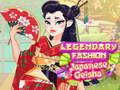 Jogo Moda lendária da geisha japonesa online