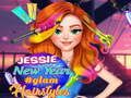 Jogo Jessie Ano Novo #Penteados Glamurosos online