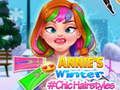 Jogo Penteados Elegantes de Inverno da Annie online