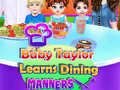 Jogo Bebé Taylor Aprende Etiqueta à Mesa online