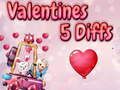 Jogo Valentine 5 Diferenças online