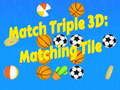 Jogo Combine Triplo 3D: Azulejos Correspondentes online
