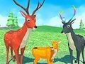 Jogo Simulador de Veado: Família Animal online