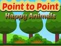 Jogo Ponto a Ponto Animais Felizes online