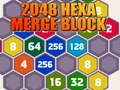 Jogo 2048 Hexa Mescla Bloco online
