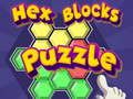 Jogo Quebra-Cabeça de Blocos Hexagonais online