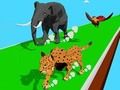 Jogo Corrida de Transformação Animal 3D online