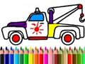 Jogo De Volta à Escola: Livro de Colorir Caminhões online