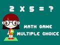 Jogo Jogo de Matemática de Múltipla Escolha online