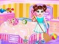 Jogo Limpeza da Casa Bagunçada da Bebê Taylor online