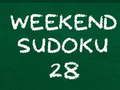 Jogo Sudoku de Fim de Semana 28 online Jogo Sudoku de Fim de Semana 28 online