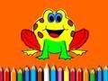 Jogo De Volta às Aulas: Livro de Colorir de Sapo online