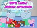 Jogo Aventura da Família Hipopótamo no Aeroporto online Jogo Aventura da Família Hipopótamo no Aeroporto online