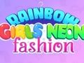 Jogo Moda Neon das Meninas Arco-Íris online
