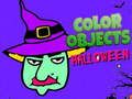 Jogo Objetos Coloridos Halloween online