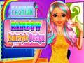 Jogo Design de Penteados Arco-íris de Moda online