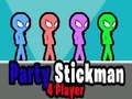 Jogo Festa Stickman 4 Jogadores online Jogo Festa Stickman 4 Jogadores online