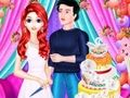 Jogo Bolo de Casamento da Menina Sereia online