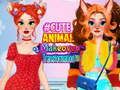 Jogo Transformação de Maquiagem de Animais Fofos online
