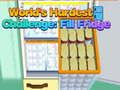 Jogo O Desafio Mais Difícil do Mundo: Encher a Geladeira online Jogo O Desafio Mais Difícil do Mundo: Encher a Geladeira online