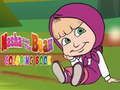 Jogo Masha e o Urso: Livro de Colorir online