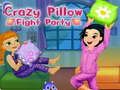 Jogo Festa de Pijama de Luta de Almofadas Louca online