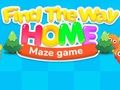 Jogo Encontre o caminho para casa: Jogo de labirinto online
