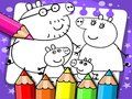 Jogo Livro de Colorir da Peppa Pig online Jogo Livro de Colorir da Peppa Pig online