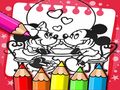 Jogo Livro de Colorir do Mickey Mouse online Jogo Livro de Colorir do Mickey Mouse online