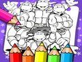 Jogo Livro de Colorir das Tartarugas Ninja online Jogo Livro de Colorir das Tartarugas Ninja online
