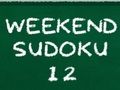 Jogo Sudoku de Fim de Semana 12 online Jogo Sudoku de Fim de Semana 12 online