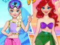 Jogo Batalha das Princesas de Verão e Inverno online