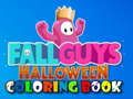 Jogo Fall Guys Livro de Colorir de Halloween online