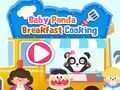 Jogo Cozinhando o Café da Manhã do Panda Bebê online
