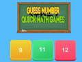 Jogo Adivinhe o número Jogos rápidos de matemática online