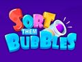 Jogo Classifique as Bolhas online