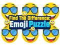 Jogo Encontre a Diferença: Quebra-Cabeça de Emoji online Jogo Encontre a Diferença: Quebra-Cabeça de Emoji online