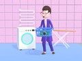 Jogo Laundry Louca online