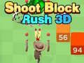 Jogo Atirar Bloco Rush 3D online